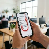 フィッシング詐欺メールを表した高品質なイメージ写真