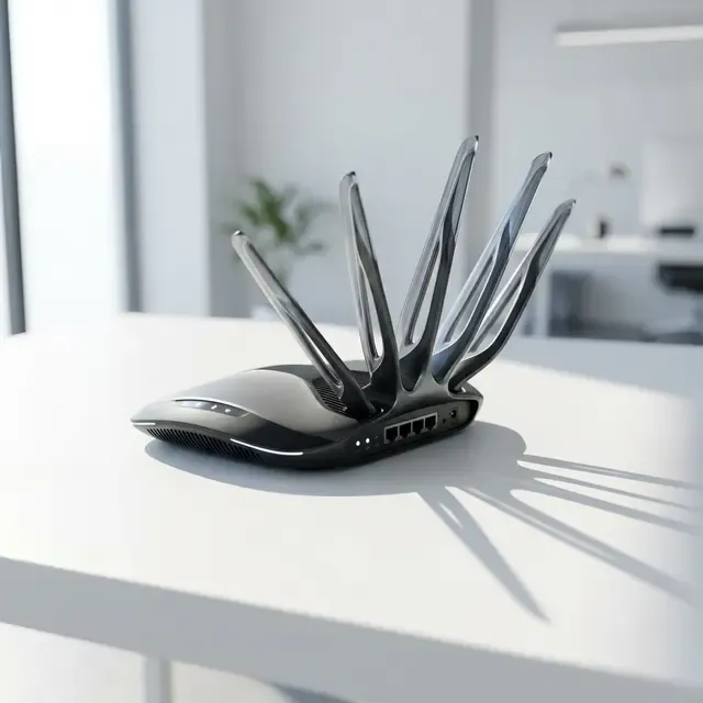 6G時代の次世代通信をイメージした高品質な写真