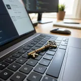 パスワード保護をイメージした高品質な写真