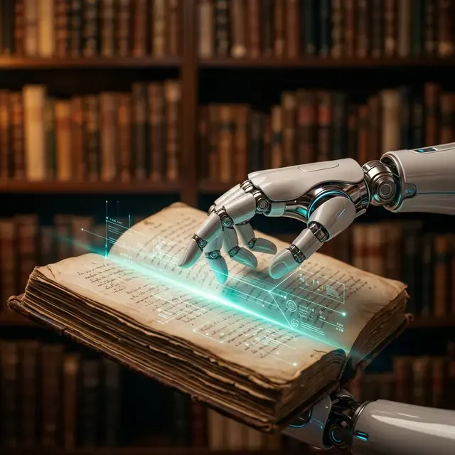 人間が使う言葉をコンピュータが読み解く自然言語処理を象徴する高品質なイメージ写真