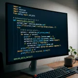 スクリプトをイメージした自動化コードと実行画面の写真